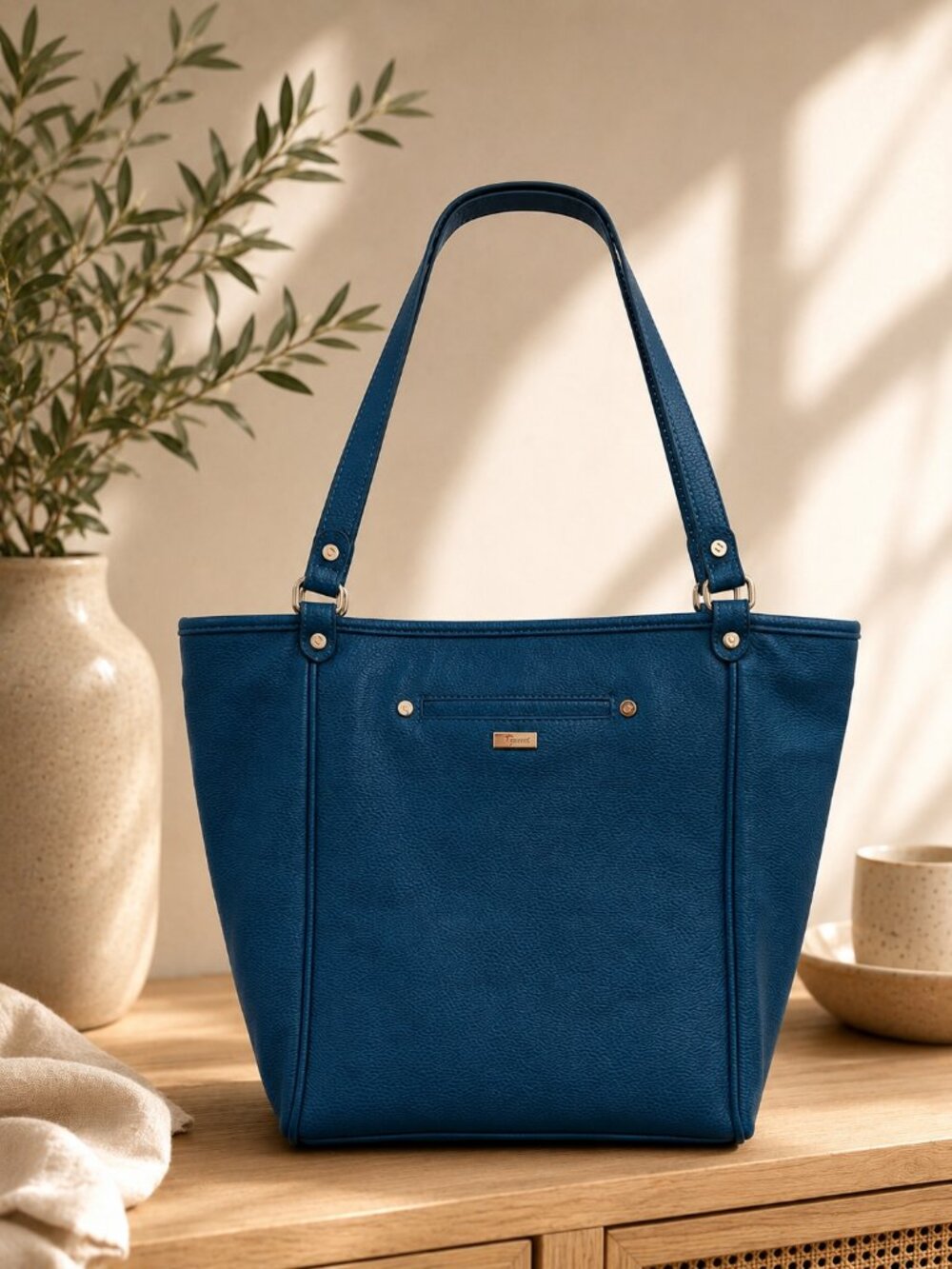 Like New THIRTY ONE JEWELL Daring Abbey Teal Affair Pebble Shoulder Bag Purse 31